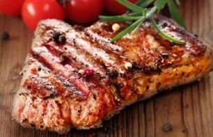 Carne para mellorar a potencia
