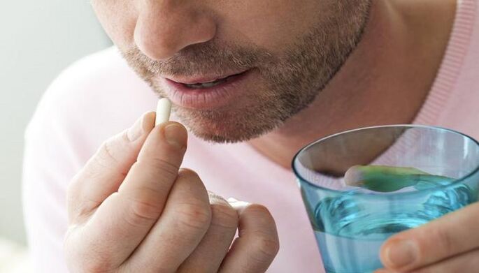 Recepción de vitaminas en cápsulas